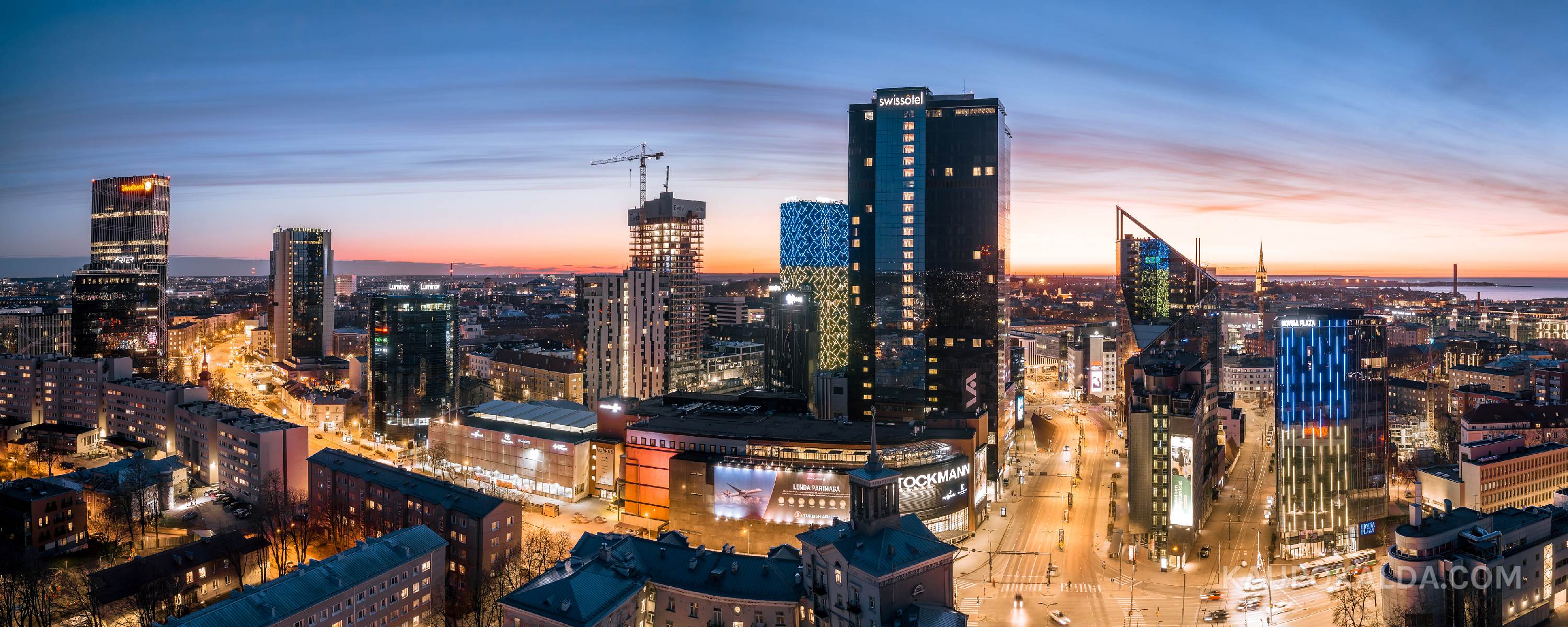 Maakri ja Liivalaia panoraam